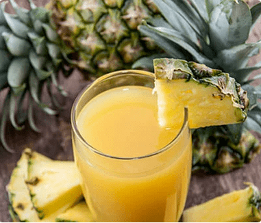 Ananas -Trinkdiät